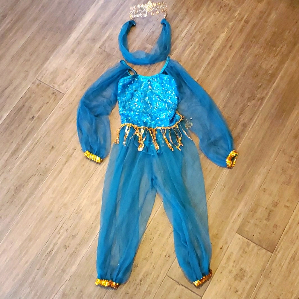 Curtain Call Arabian Princess Costume fits 3-5 yrs